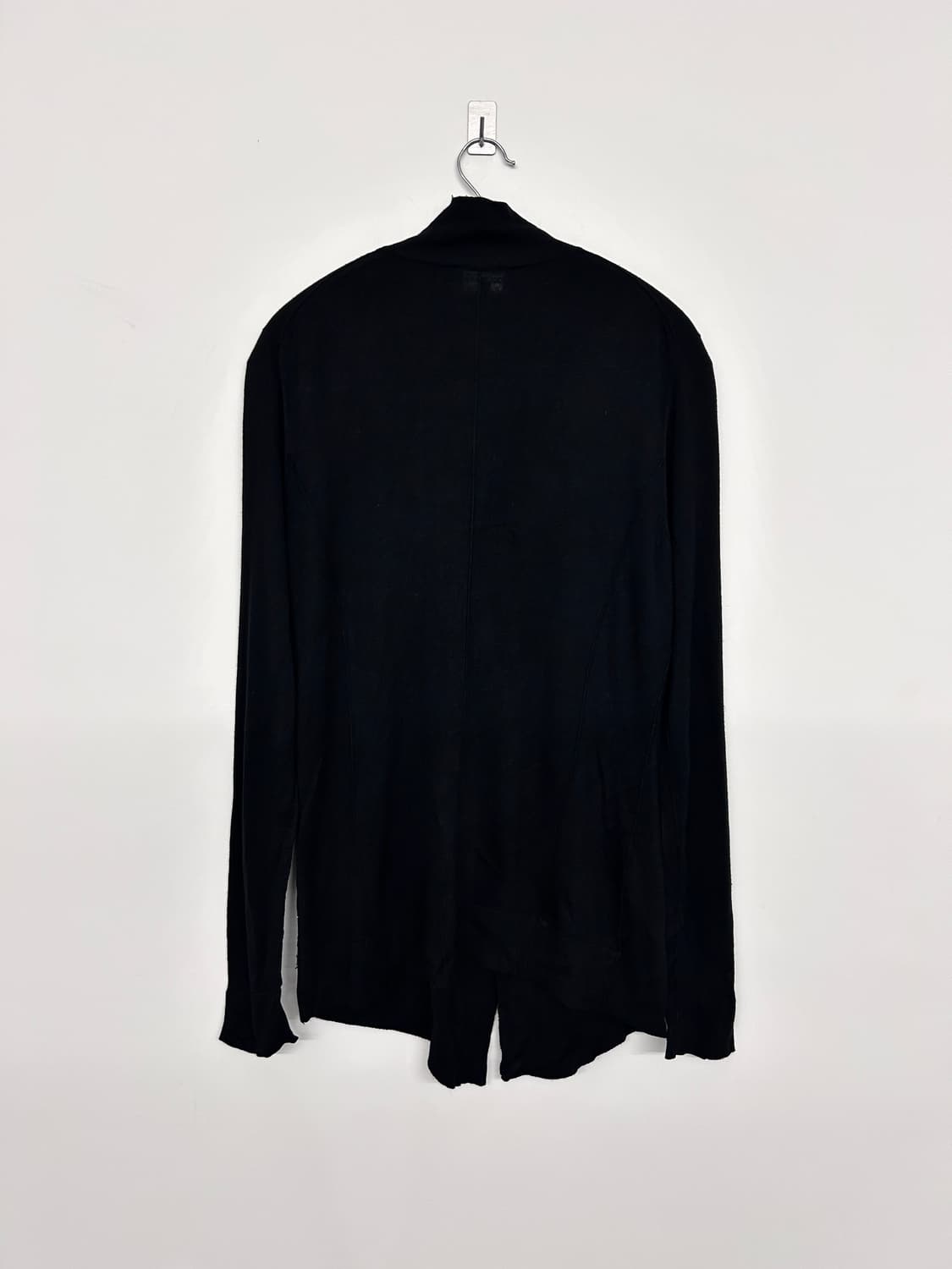 Emporio Armani 하이넥 블랙 셔츠 가디건 상품이미지7