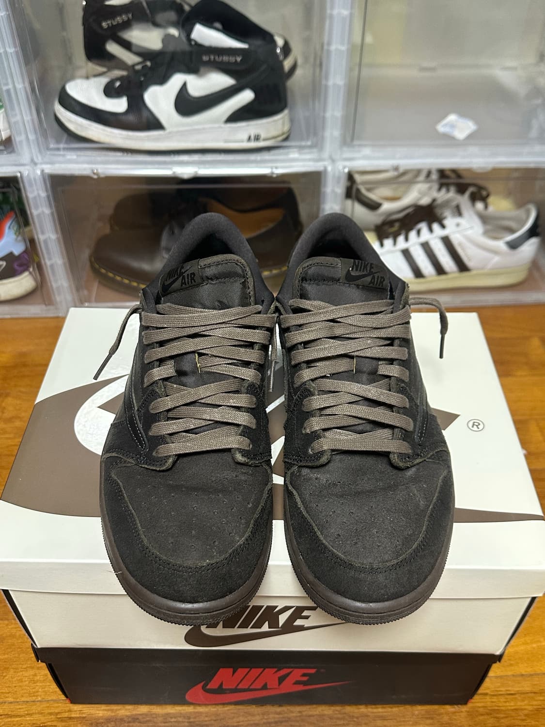 나이키 조던 1 og 트래비스 스캇 벨벳 브라운 280 상품이미지4