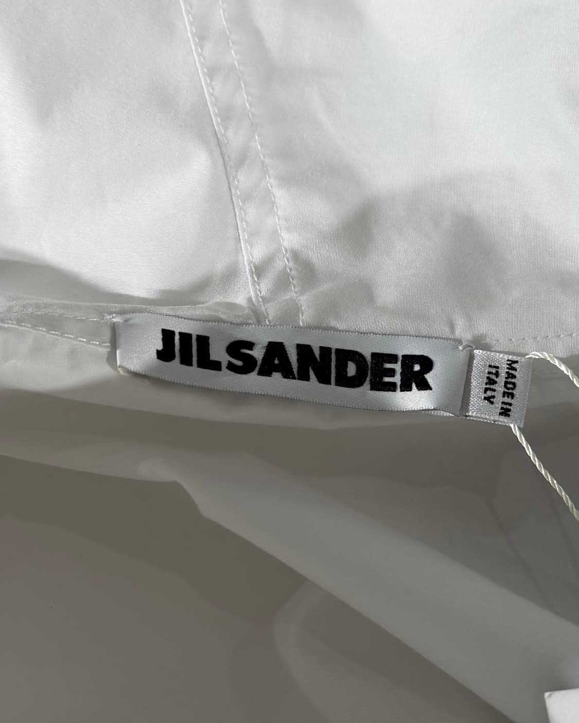 질샌더 화이트 하이넥 후드 자켓 상품이미지8