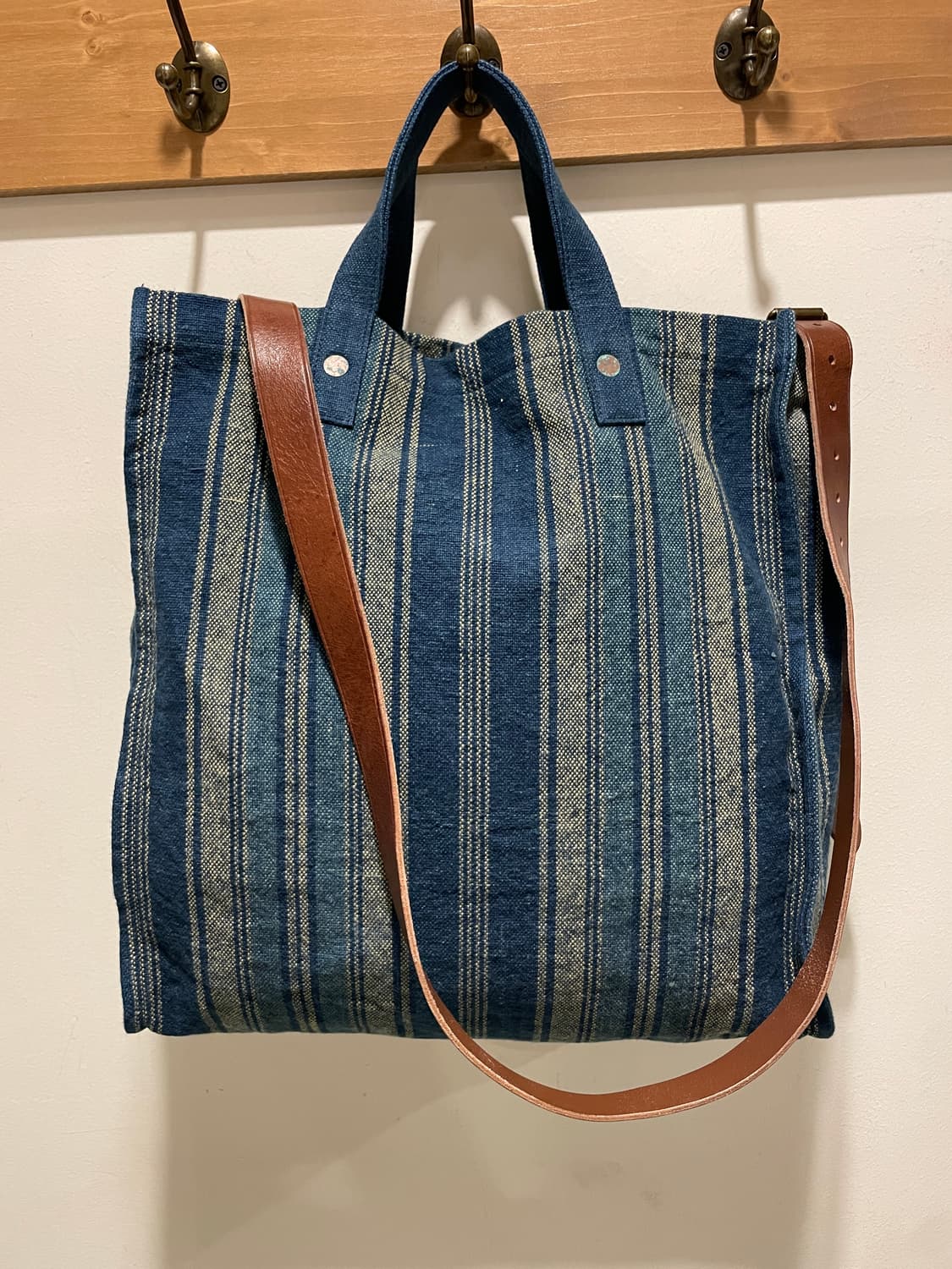 더블알엘 rrl 인디고 카펜터 토트백 상품이미지2