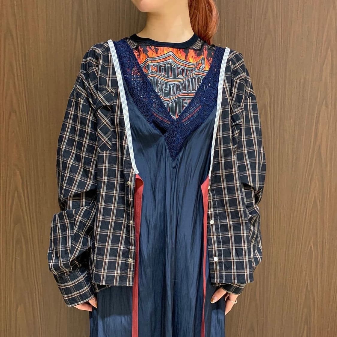 yuumi ARIA-REMAKE CHECK SHIRT 상품이미지10