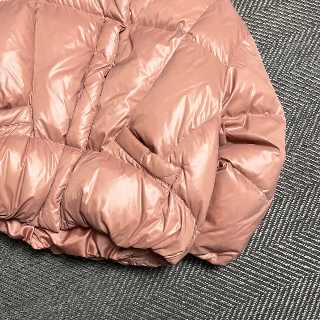 베네통 우먼스 글로시 덕 다운 패딩 점퍼y 5162 상품이미지3