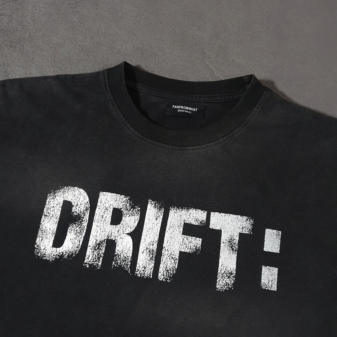 3size 파아카이브 파프롬왓 워시드 드리프트 반팔 티셔츠 상품이미지5