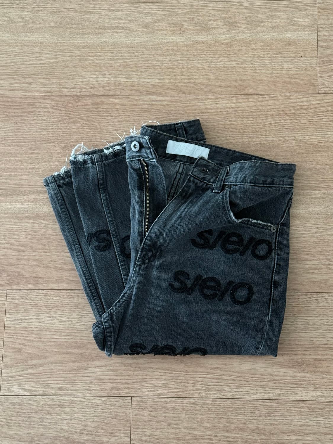 에스이오(s/e/o) LOGO EMBROIDERY 데님  상품이미지3