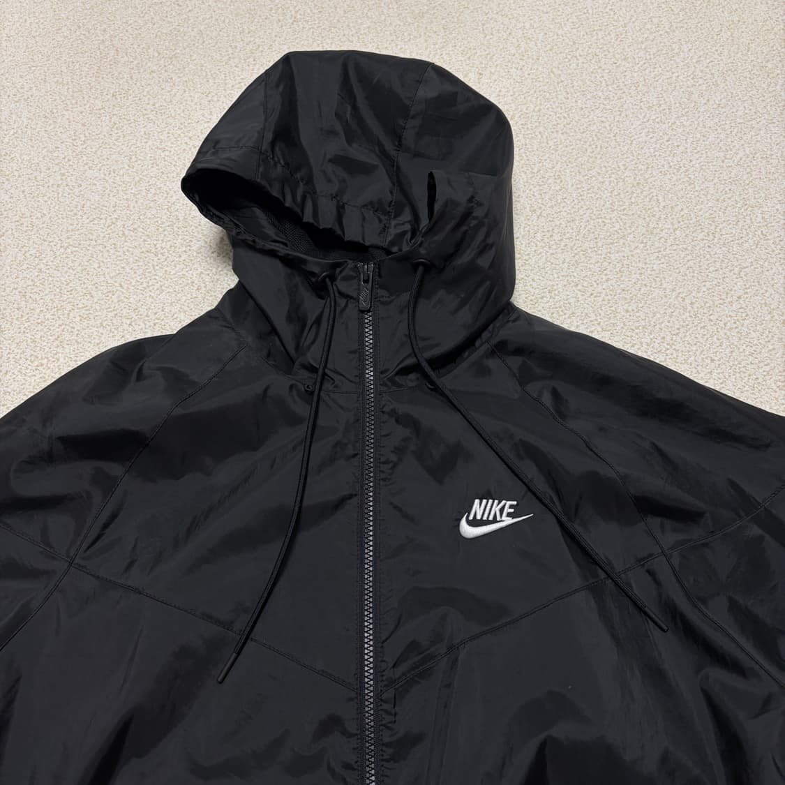 나이키 윈드러너 후드 바람막이 블랙 상품이미지2
