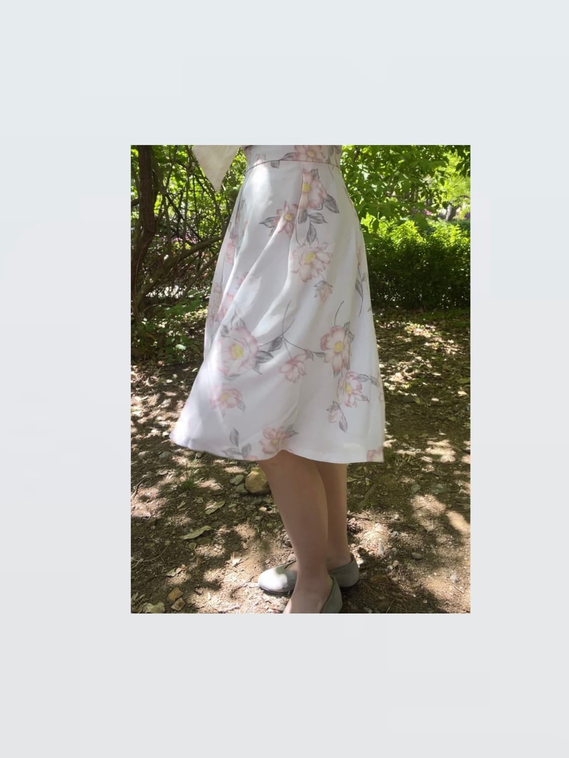 Floral Flare Skirt 플로럴 스커트 상품이미지2