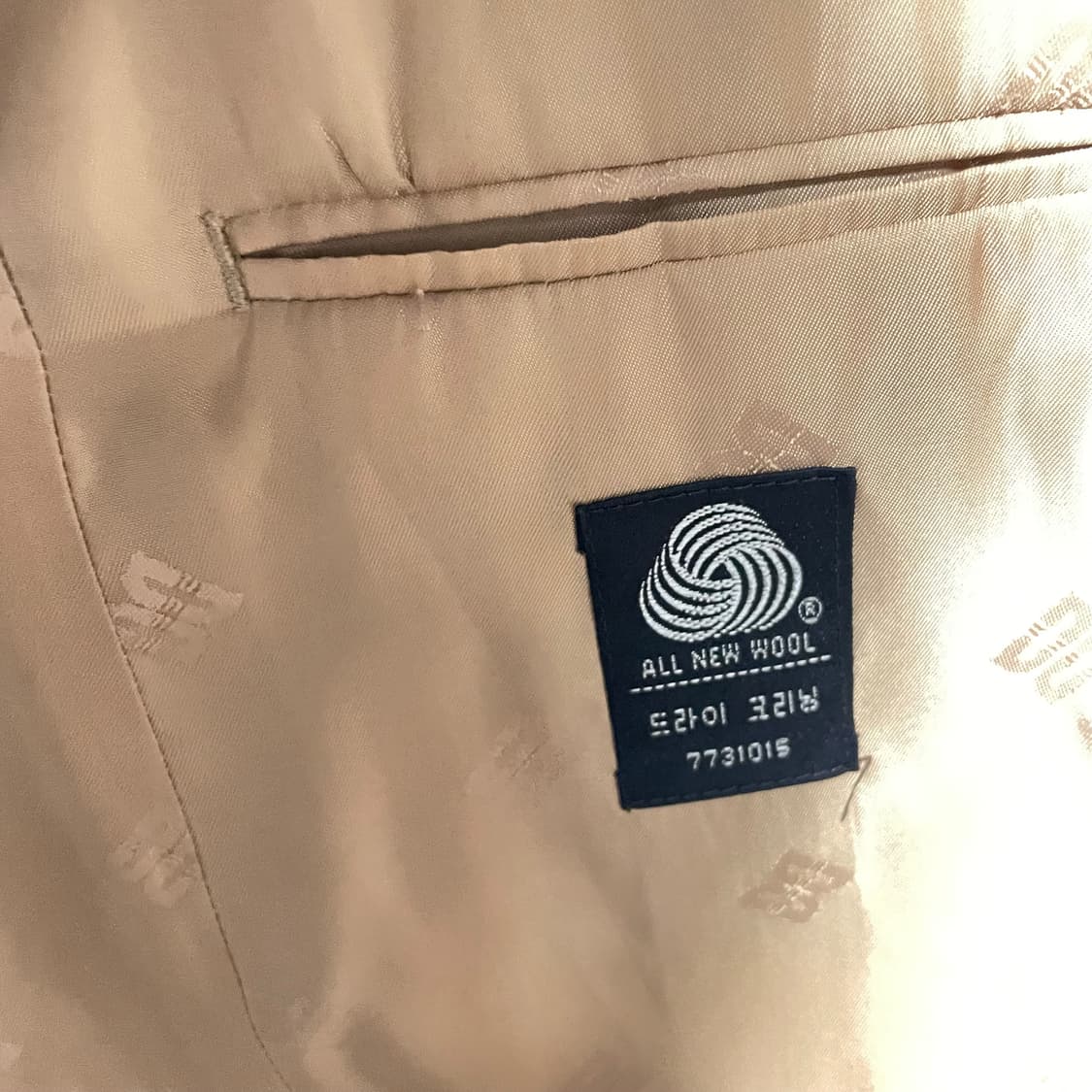 닥스 체크 패턴 울 자켓 블레이저 상품이미지5