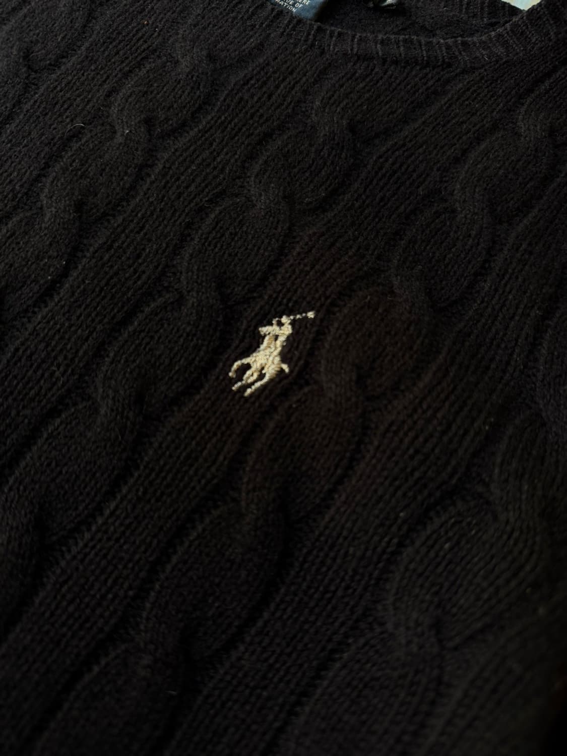 폴로 랄프로렌 캐시미어 케이블 니트 44 상품이미지7