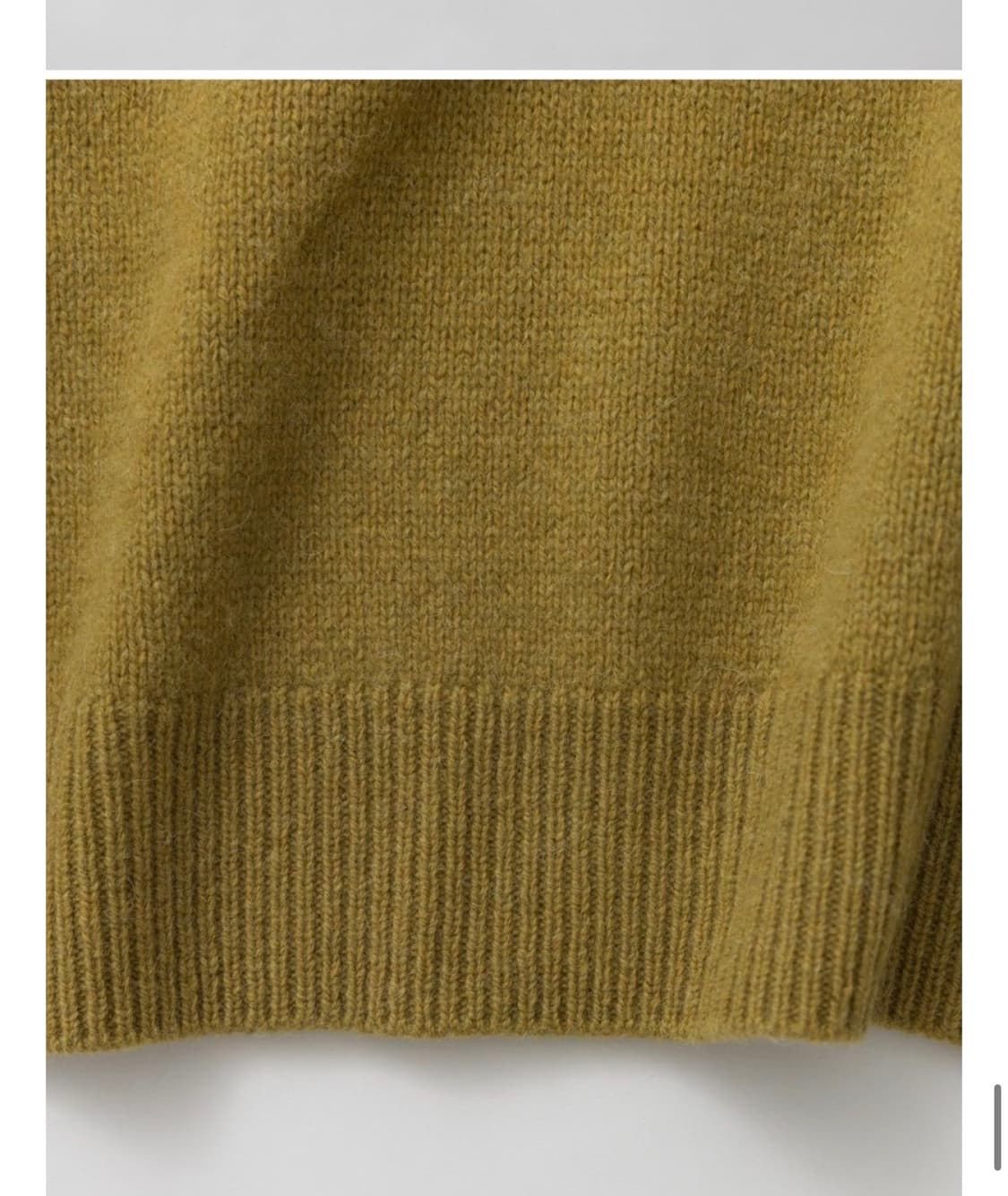 헤이그 haag a round knit olive 상품이미지7
