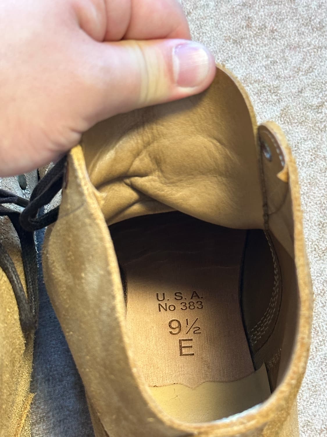 [9.5E] 버즈릭슨 스웨이드 서비스부츠 Type M-43 4934 상품이미지8