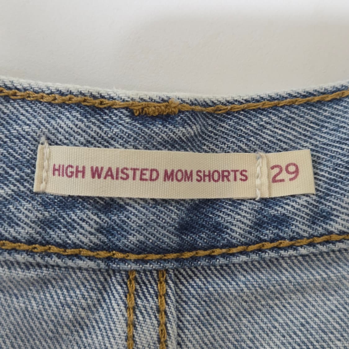 리바이스 우먼 하이웨스트 핫팬츠 29  상품이미지6