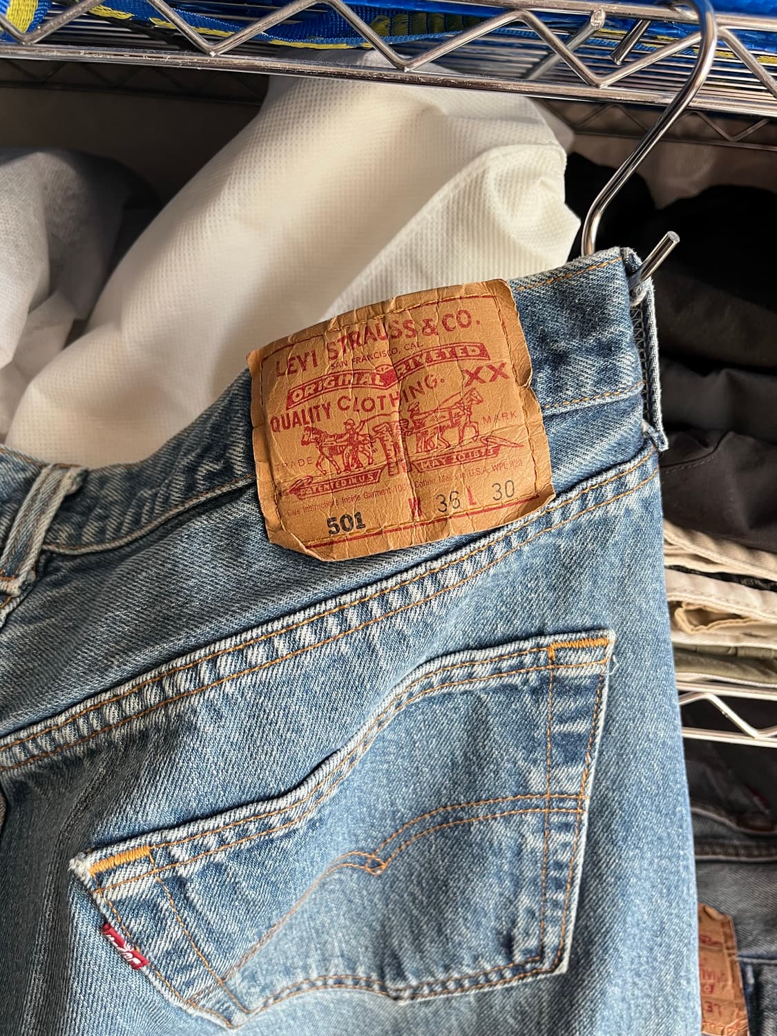 90년대 리바이스 미제 501 상품이미지3