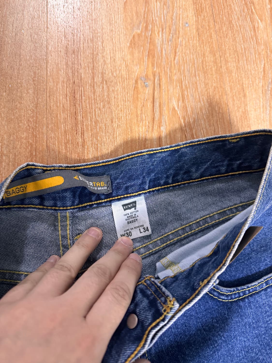 실버탭 리바이스 데님팬츠  상품이미지3