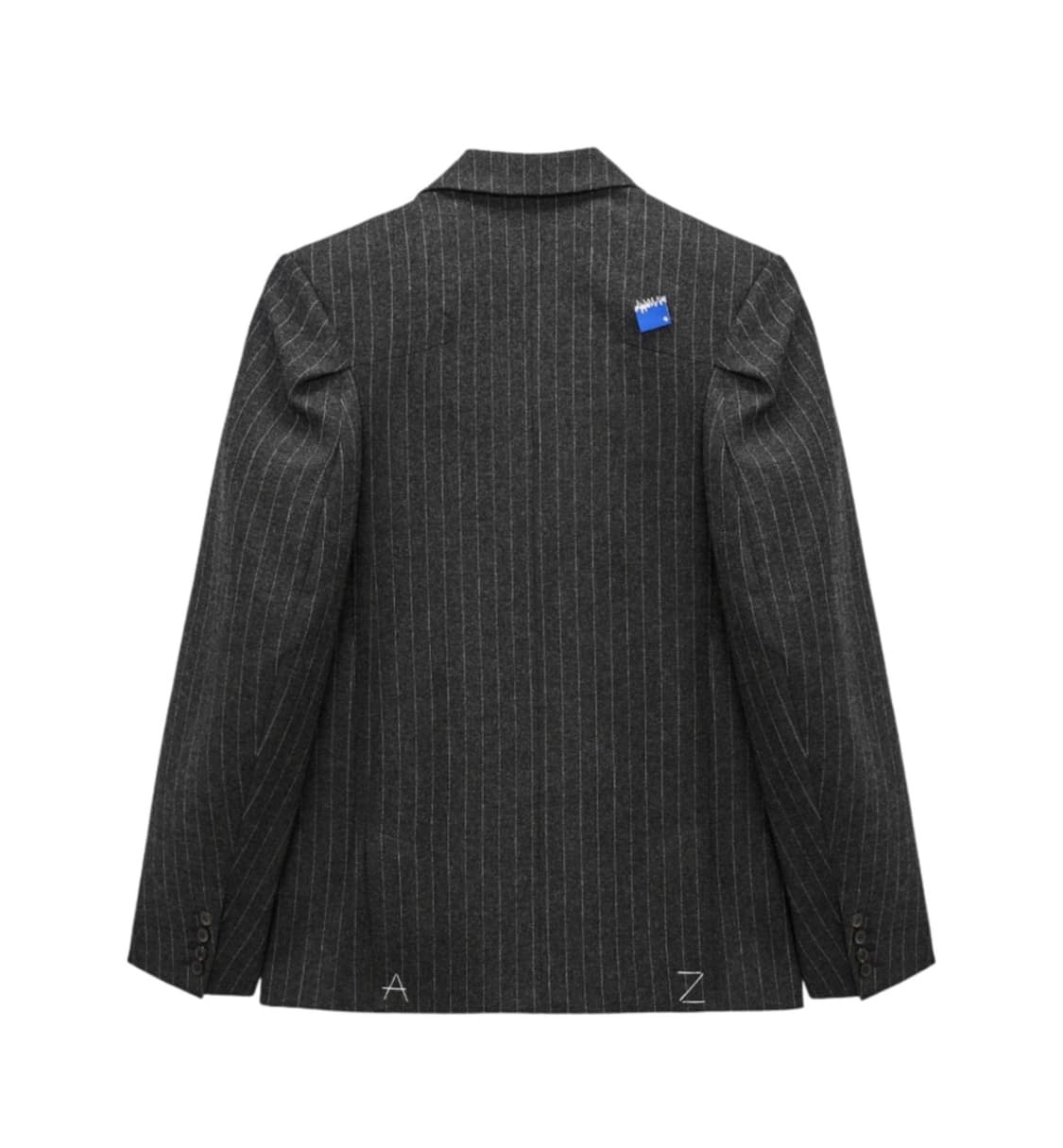 자라 x 아더에러 스트라이프 오버사이즈 블레이저 그레이 s 상품이미지2