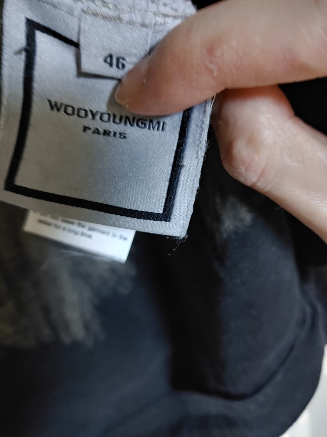 우영미 22fw 블리치드 샘플 자켓 팝니다 상품이미지7