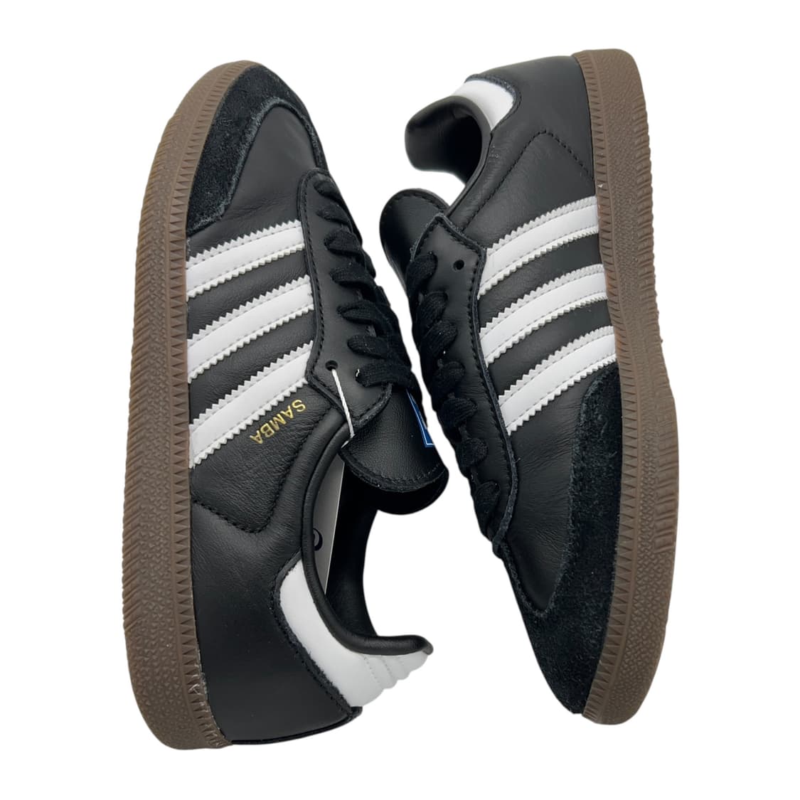 235 아디다스 삼바 OG 블랙 화이트 검 상품이미지2