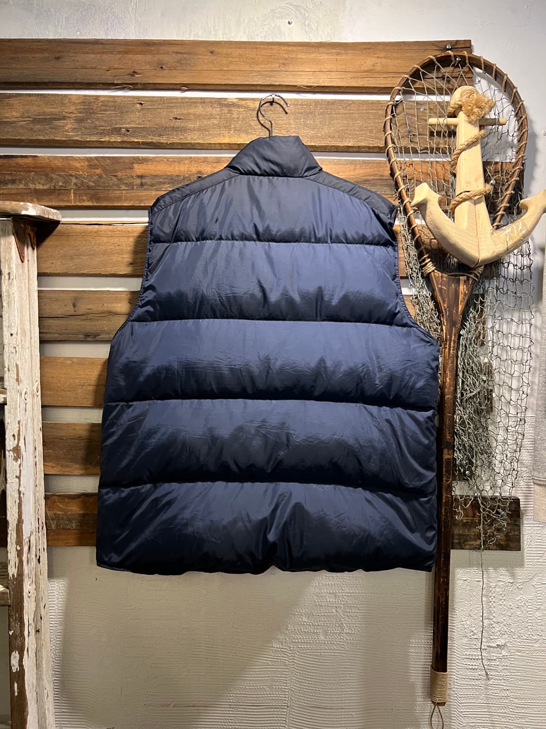 [L]폴로 랄프로렌 네이비 레드 리버시블 패딩 베스트 상품이미지8