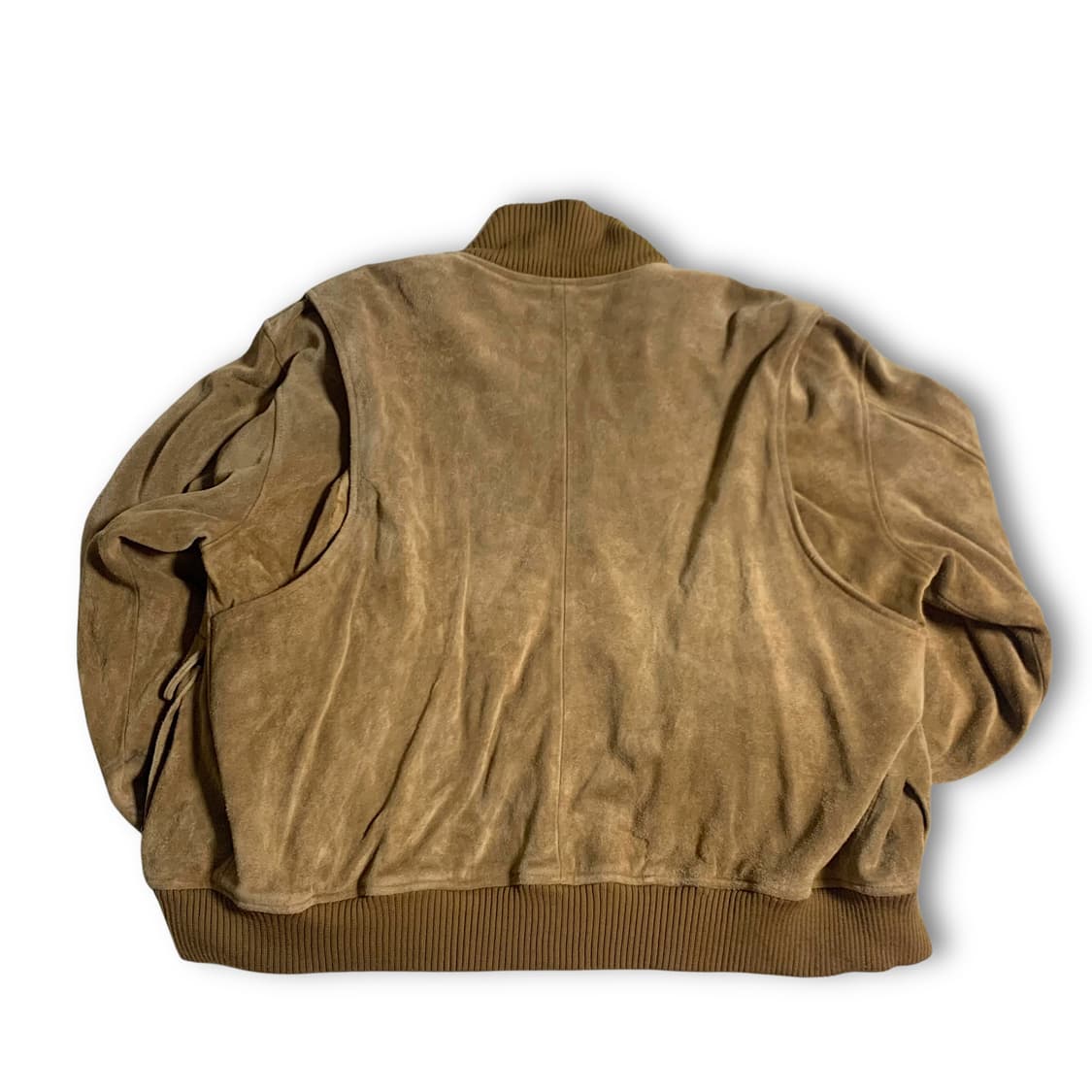 [2XL] 90s Polo country suede jacket  상품이미지8