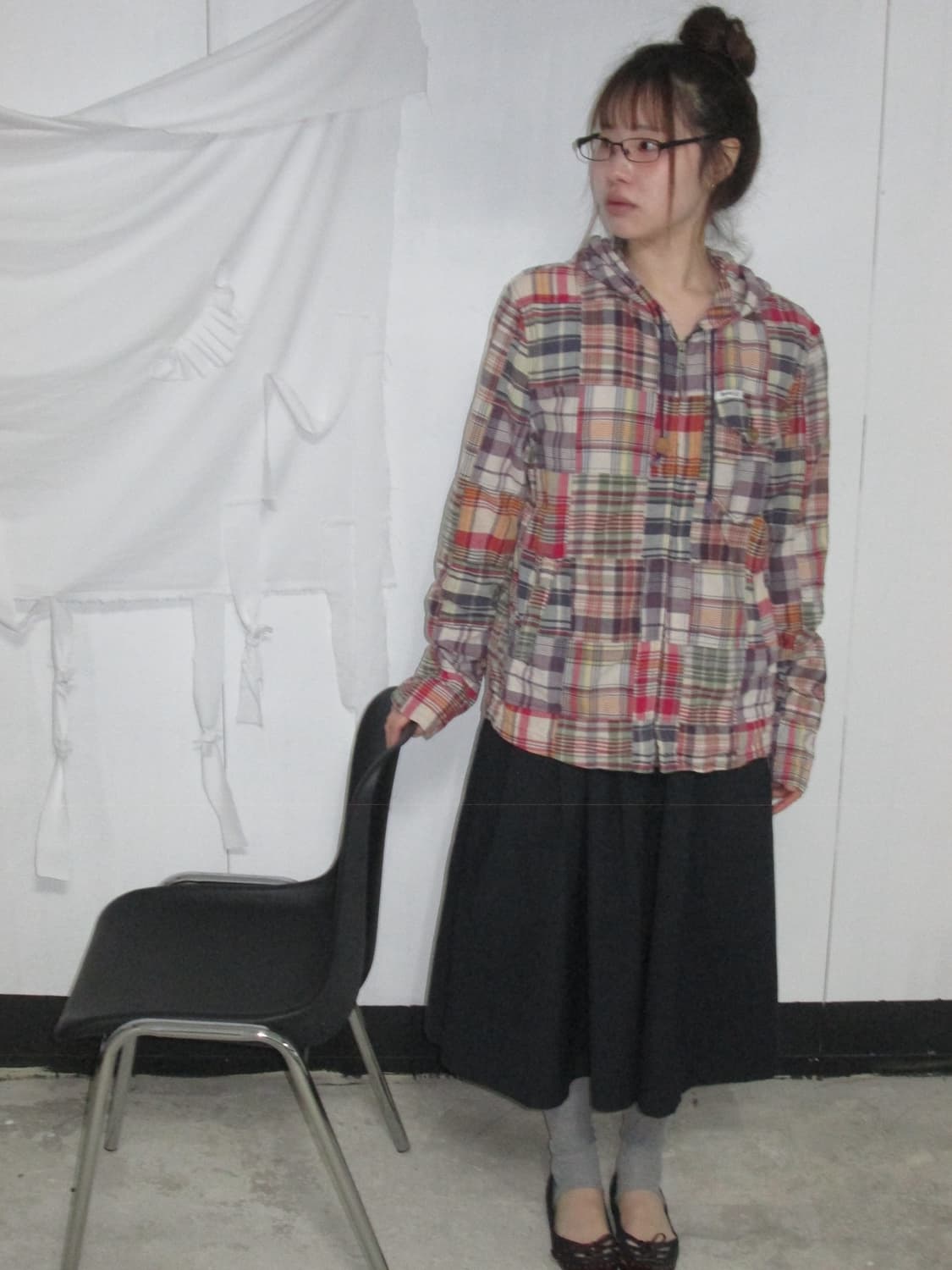 Vintage Pleated Waist Skirt 상품이미지4