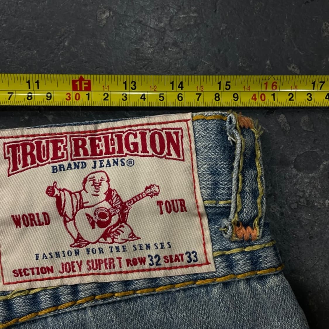 32 트루릴리전 조이 수퍼 티 부츠컷 청바지 상품이미지8