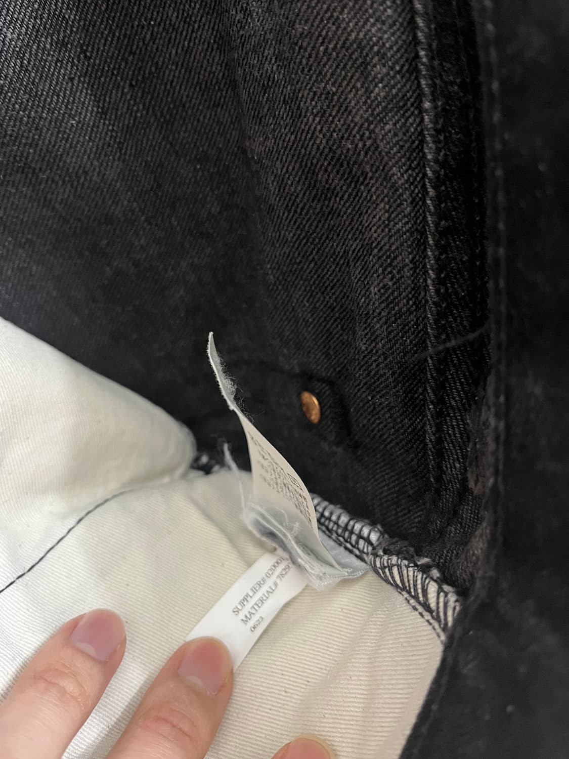 RRL 빈파포 블랙온블랙 30 30 상품이미지7