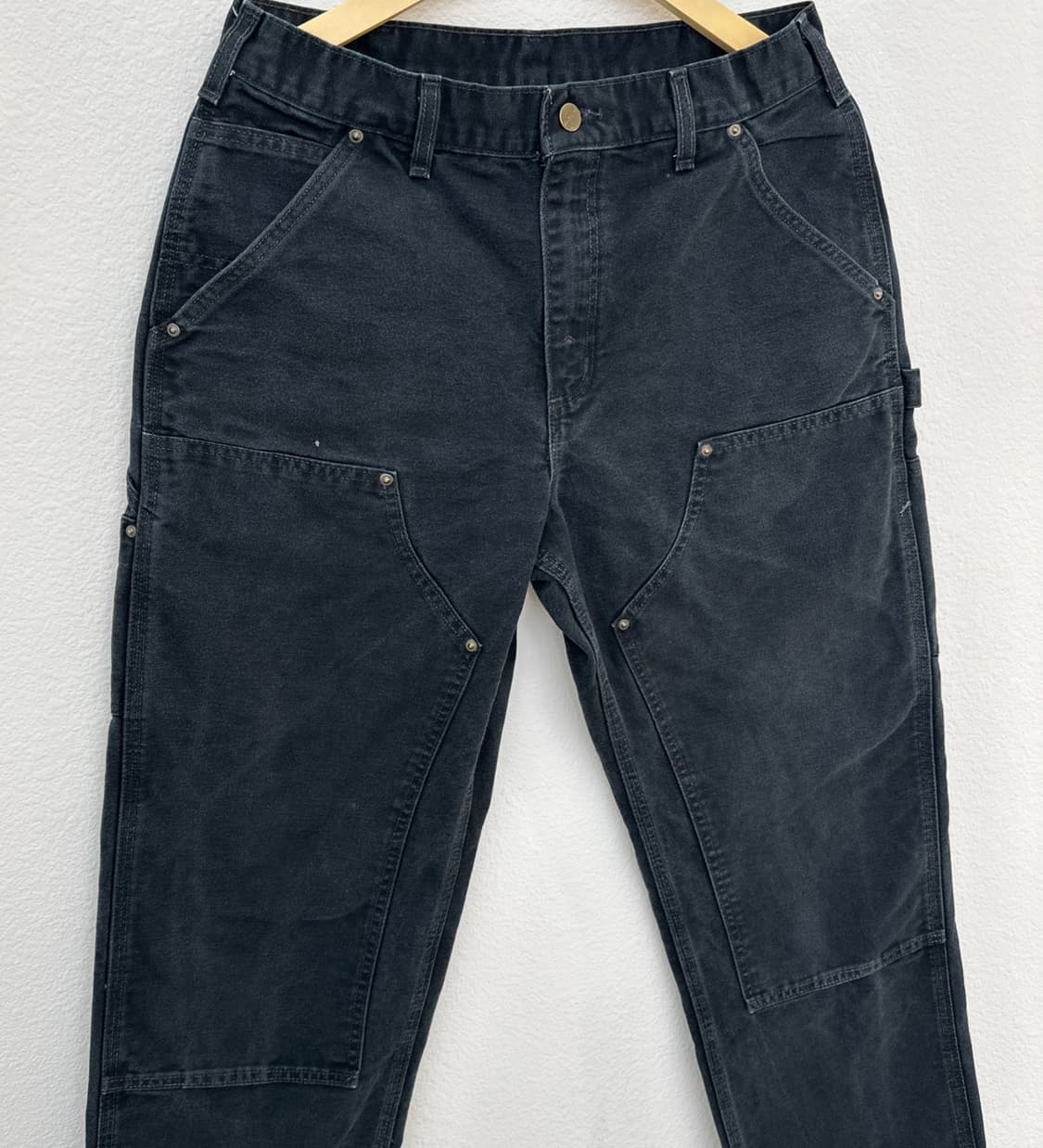 2015 칼하트 B136 BLK 블랙 더블니 카펜터 팬츠  상품이미지5