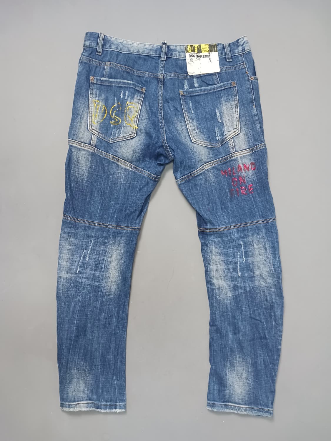 [36] 디스퀘어드2 링클프린팅 타이디바이커진 청바지 상품이미지7