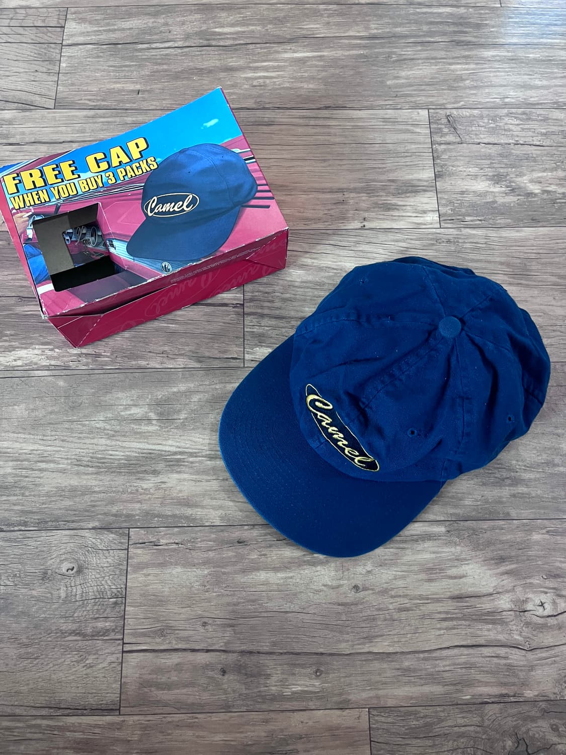 [데드스탁] 90s 빈티지 카멜 캡 모자 볼캡 camel 상품이미지1
