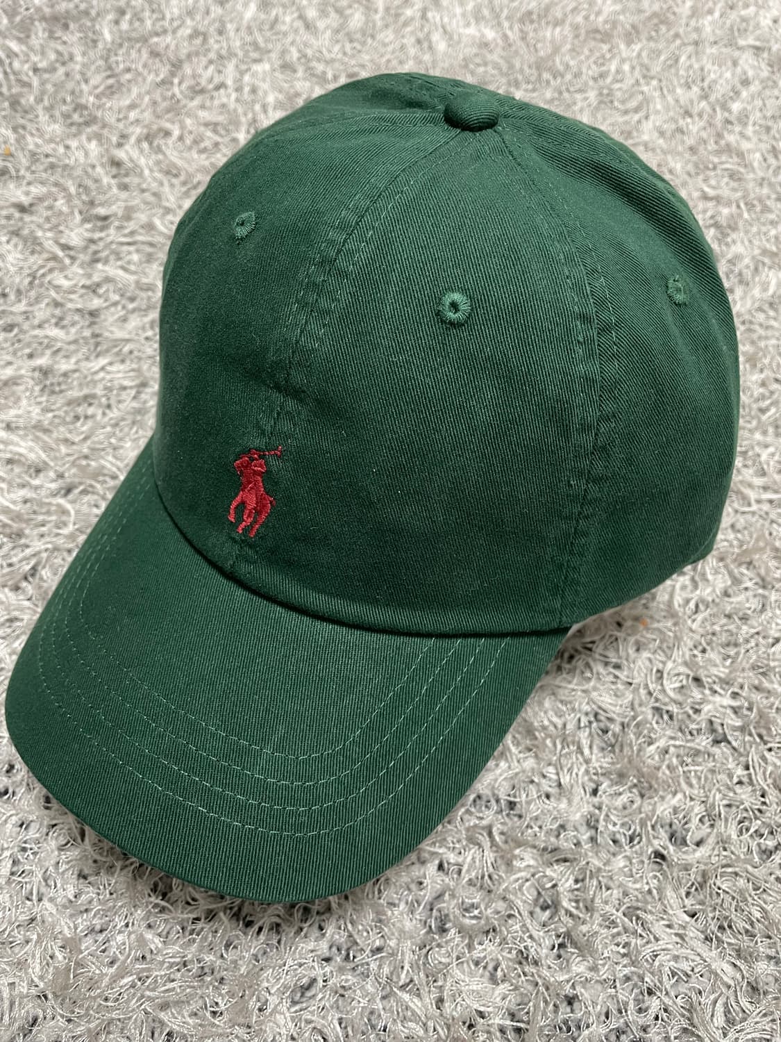 폴로Polo 연노랑포니 코튼 캡 Free 상품이미지1