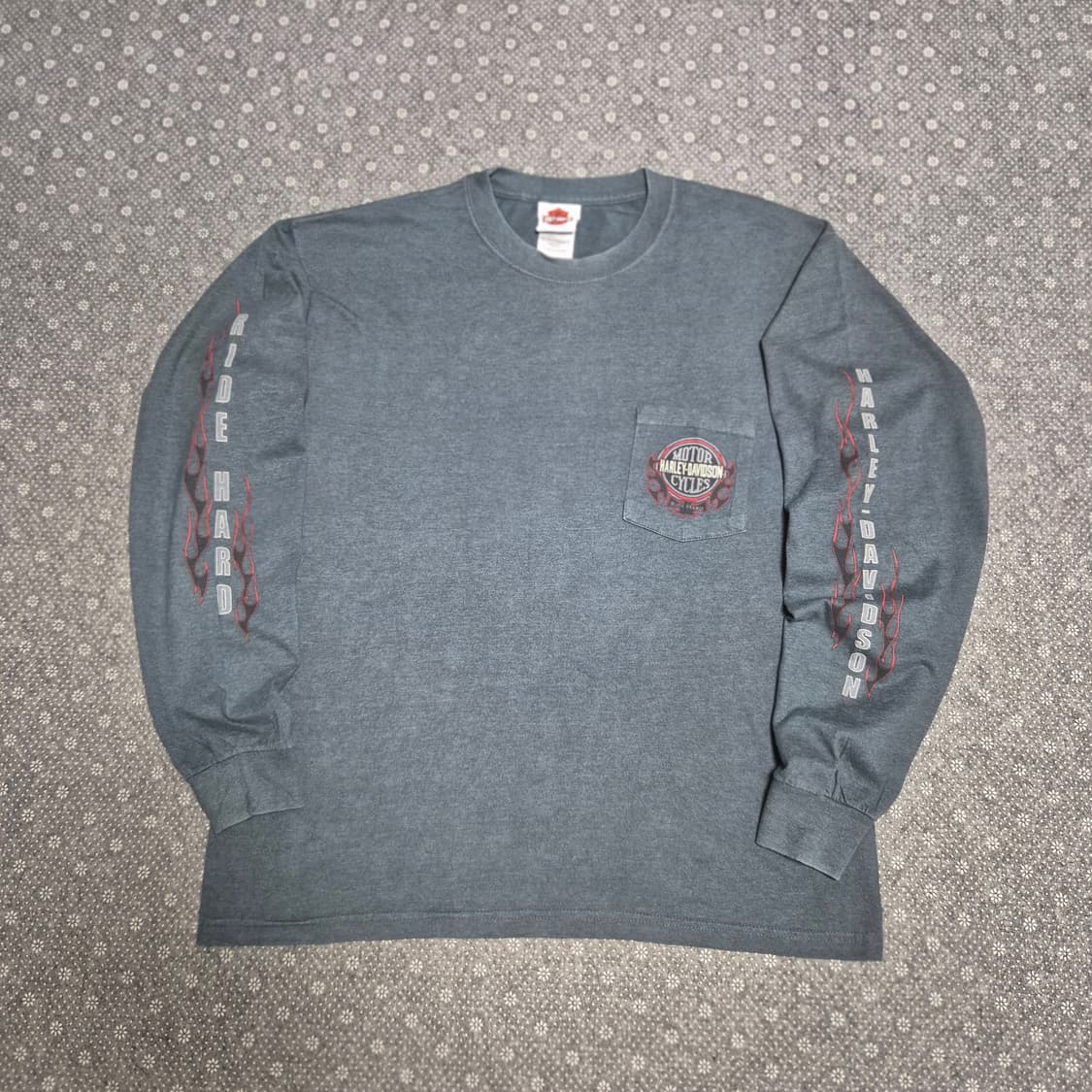 [L] 할리데이비슨 롱슬리브 -374 상품이미지1