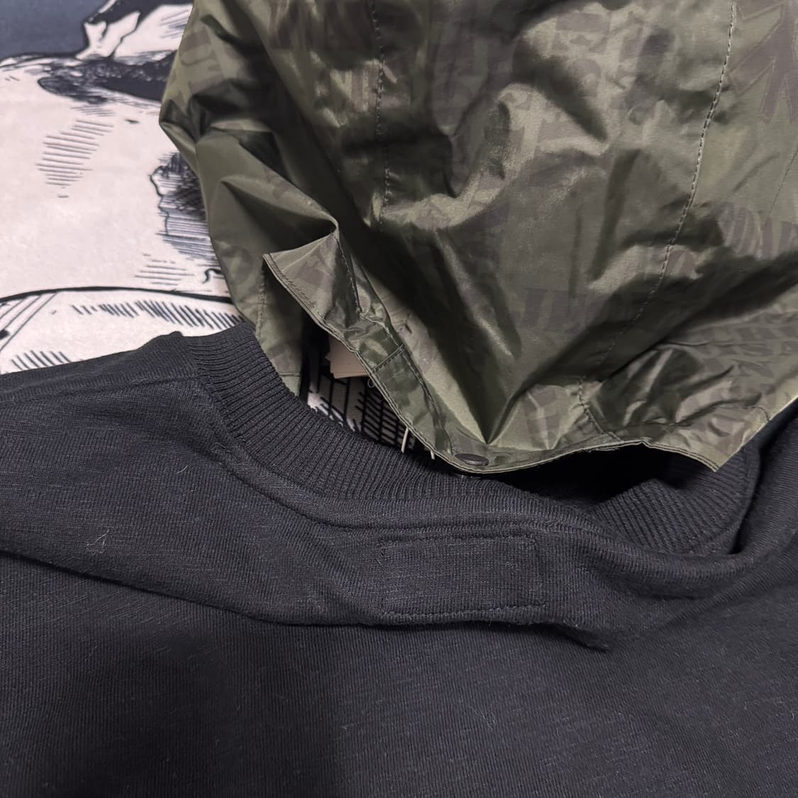 코오롱x레코드 Re:code 맨투맨후드 프리사이즈  상품이미지8