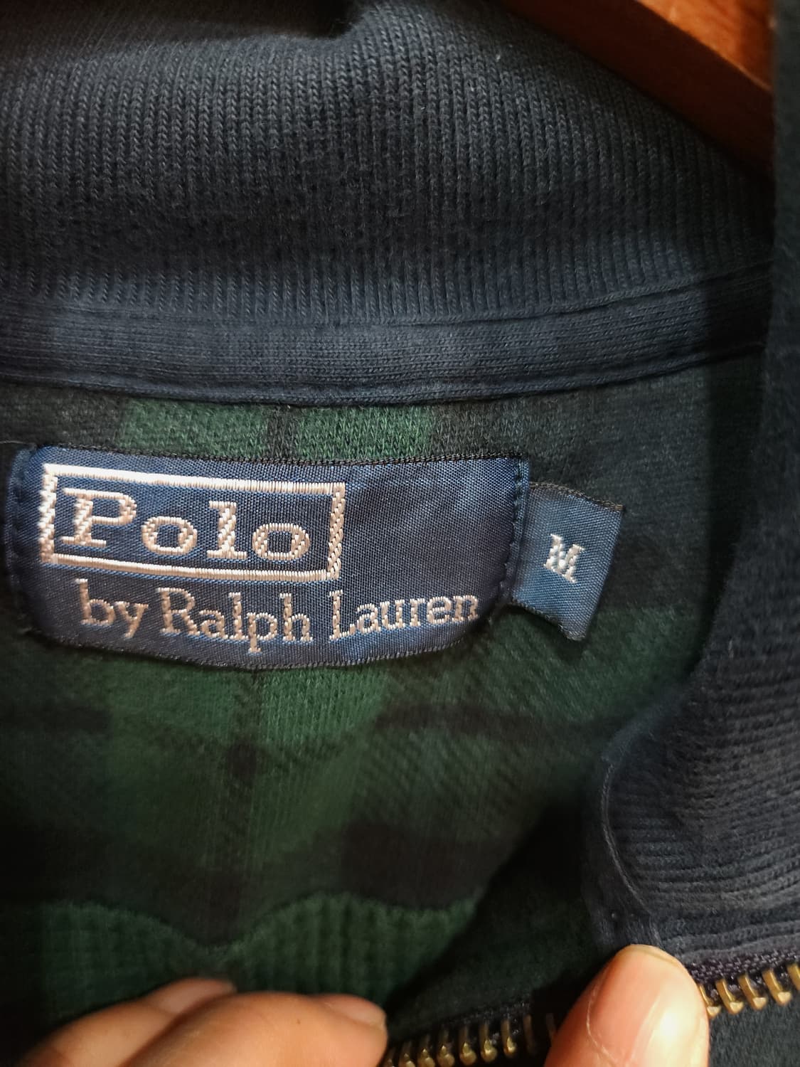 폴로 랄프로렌 00s 빅포니 블랙와치 체크 집업자켓 

 상품이미지4