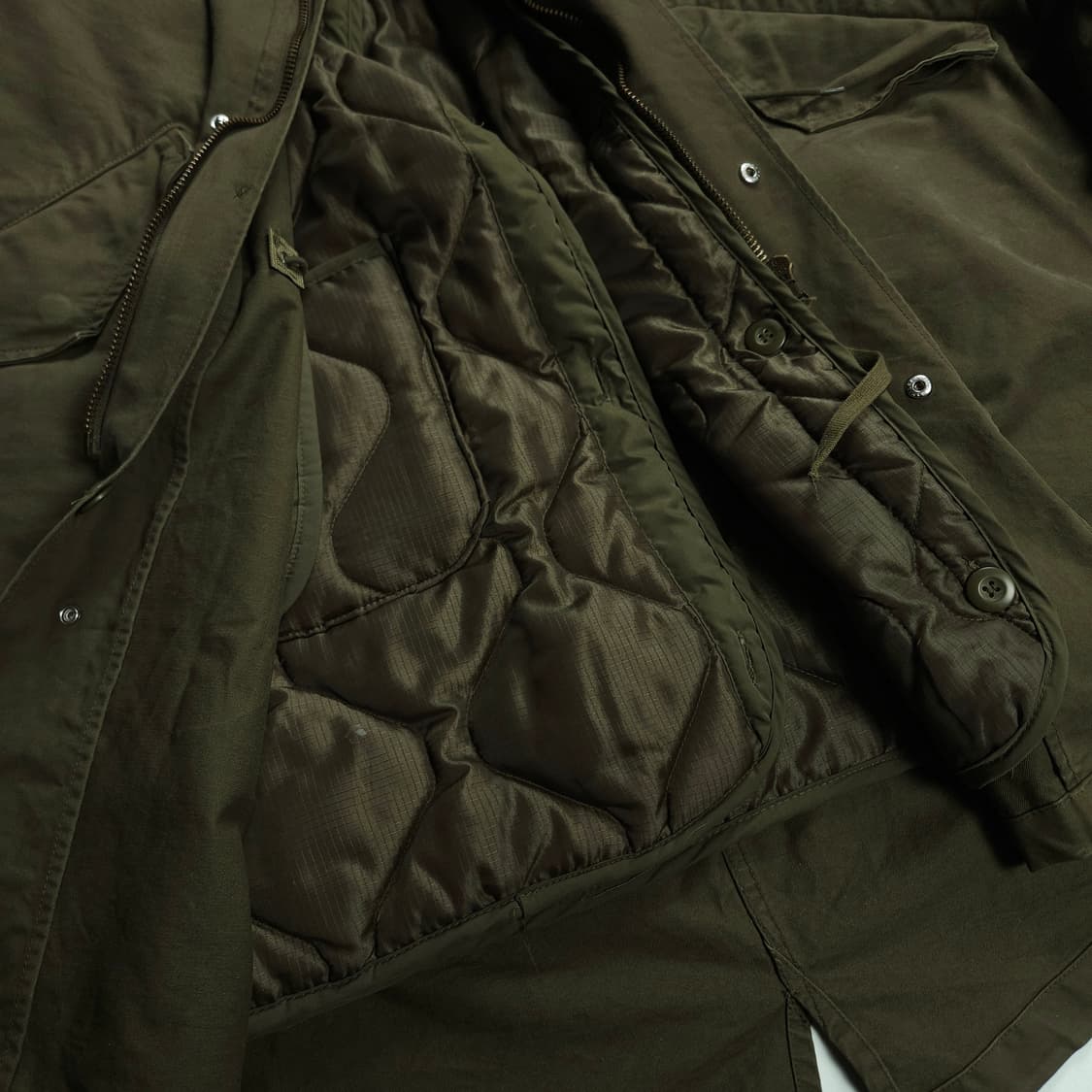 라퍼지스토어 M-65 내피&외피 피쉬테일 파카 (L)  상품이미지5