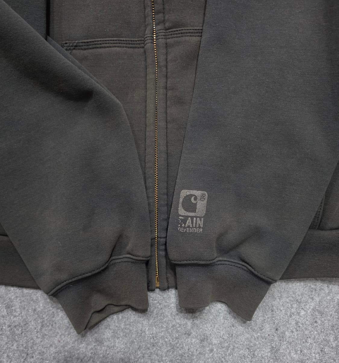 칼하트 써멀 레인디펜더 페이딩 워시드 후드집업 L 상품이미지6