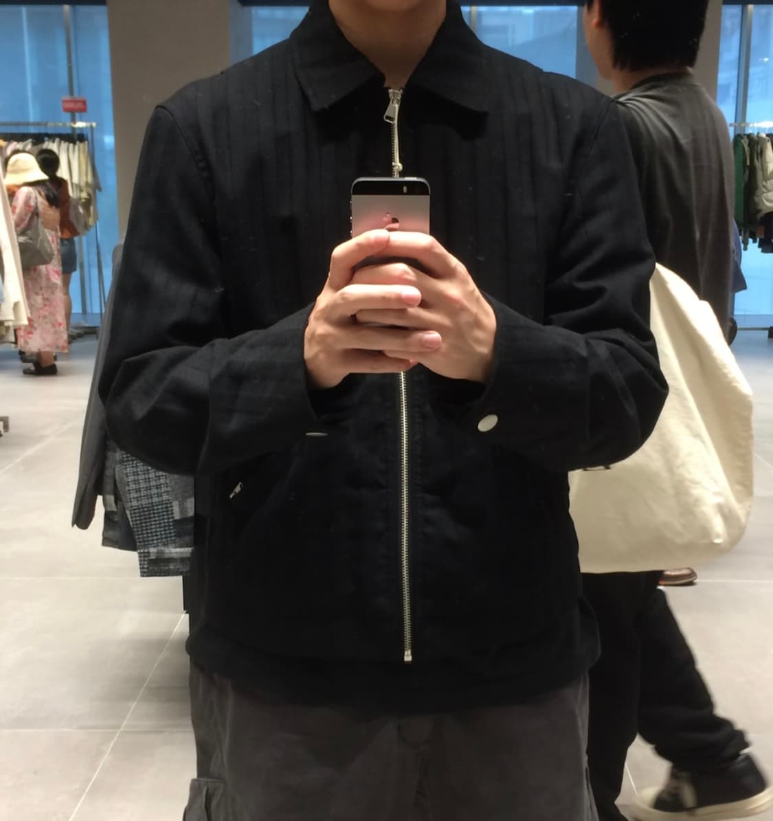 자라 블루종 자켓 m 상품이미지2