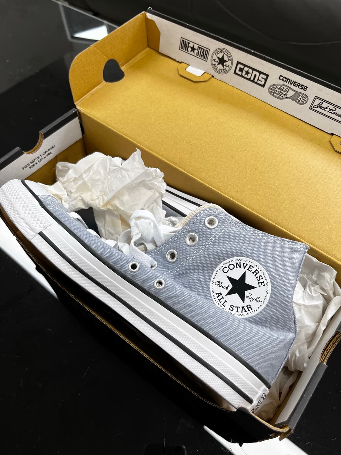 컨버스 척70 빈티지 하이탑 울프그레이 275 상품이미지1