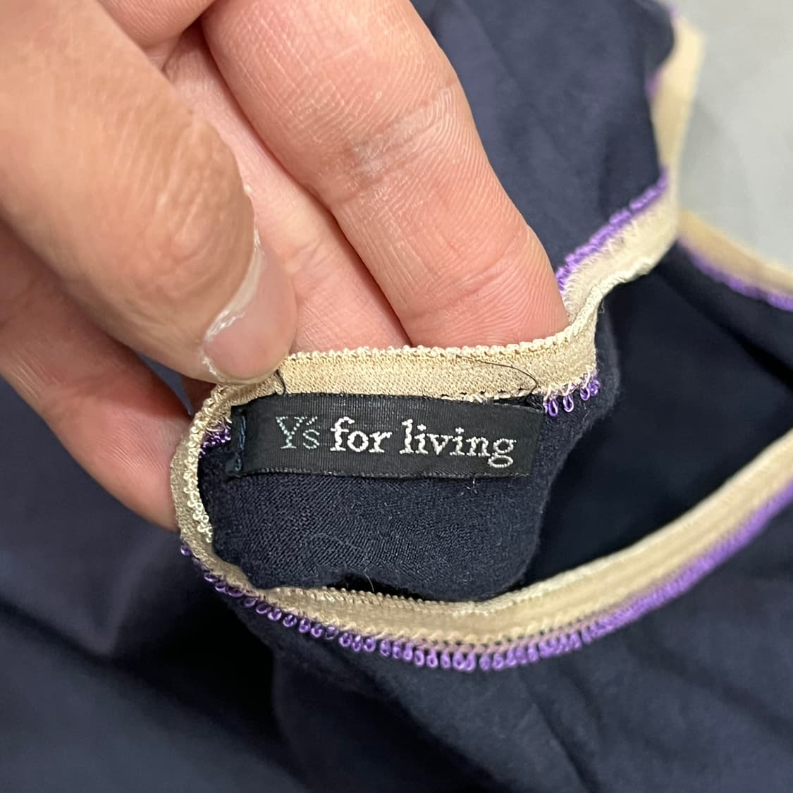  요지야마모토 컷오프 반팔티 y16183 상품이미지6