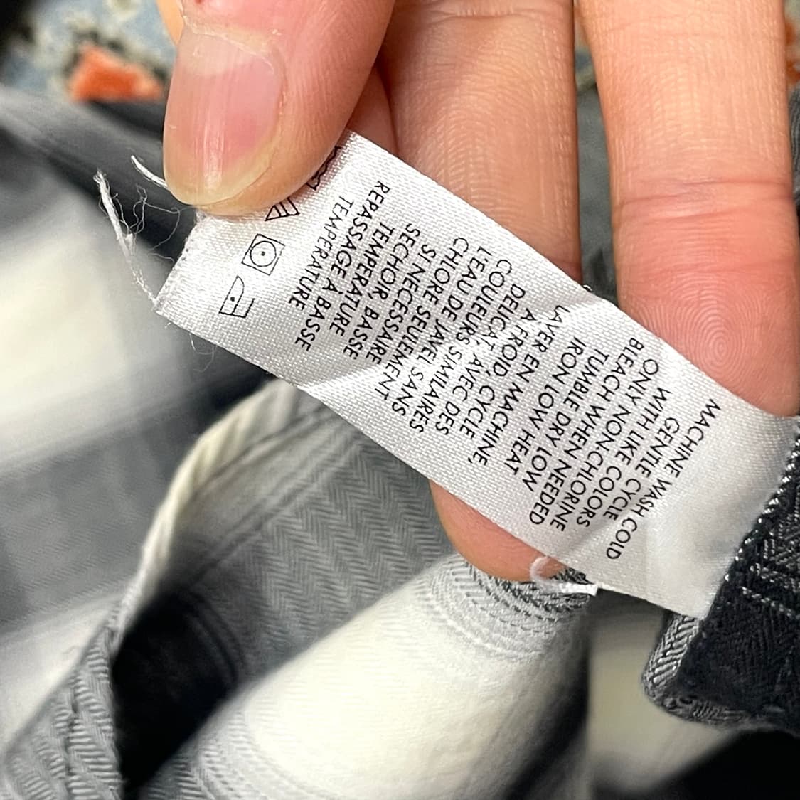 캘빈클라인 블랙 체크 셔츠 남성M 상품이미지4