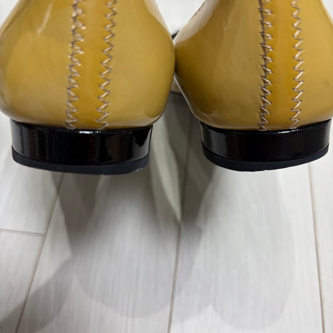 프라다 옐로우 슈즈 상품이미지10