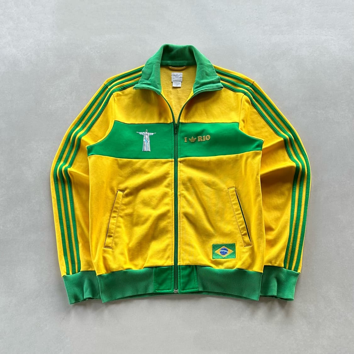 [L]아디다스 브라질 국대 트랙탑 져지 상품이미지1