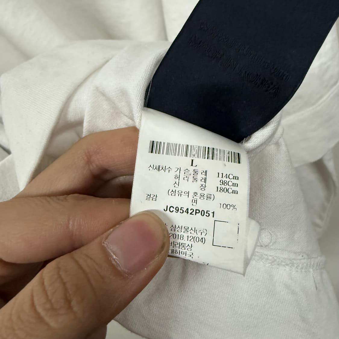 준지 18ss 오버핏 티셔츠 상품이미지5