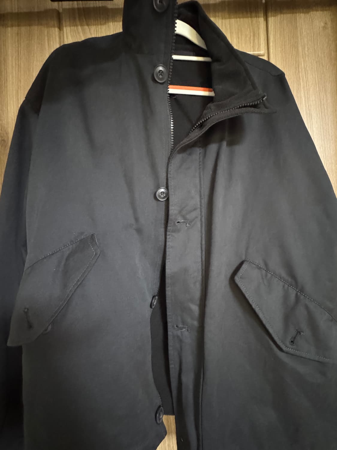 8 seconds 블랙 크롭점퍼 L 상품이미지1