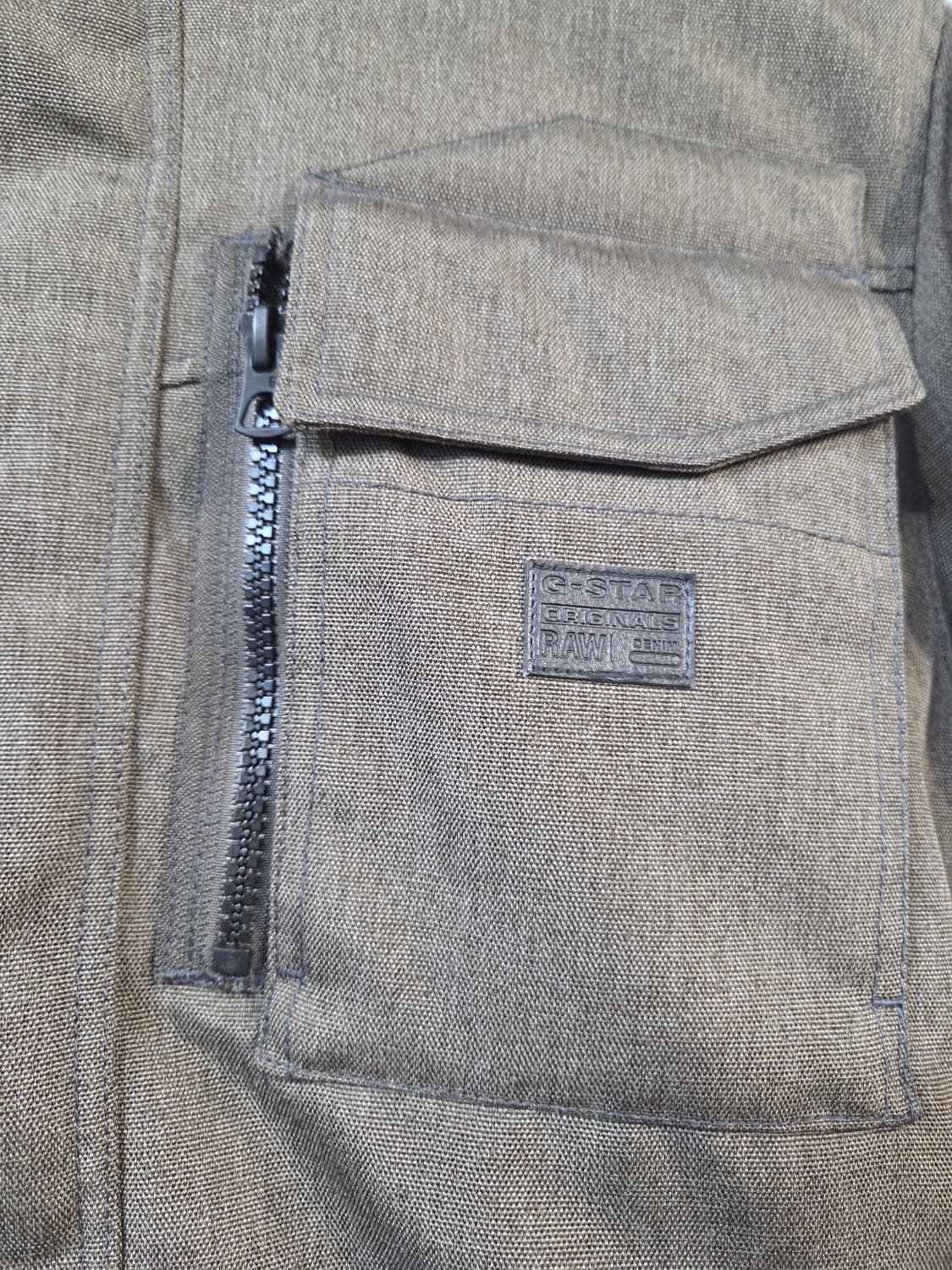 G-STAR RAW 브라운 후드 패딩 점퍼 상품이미지3