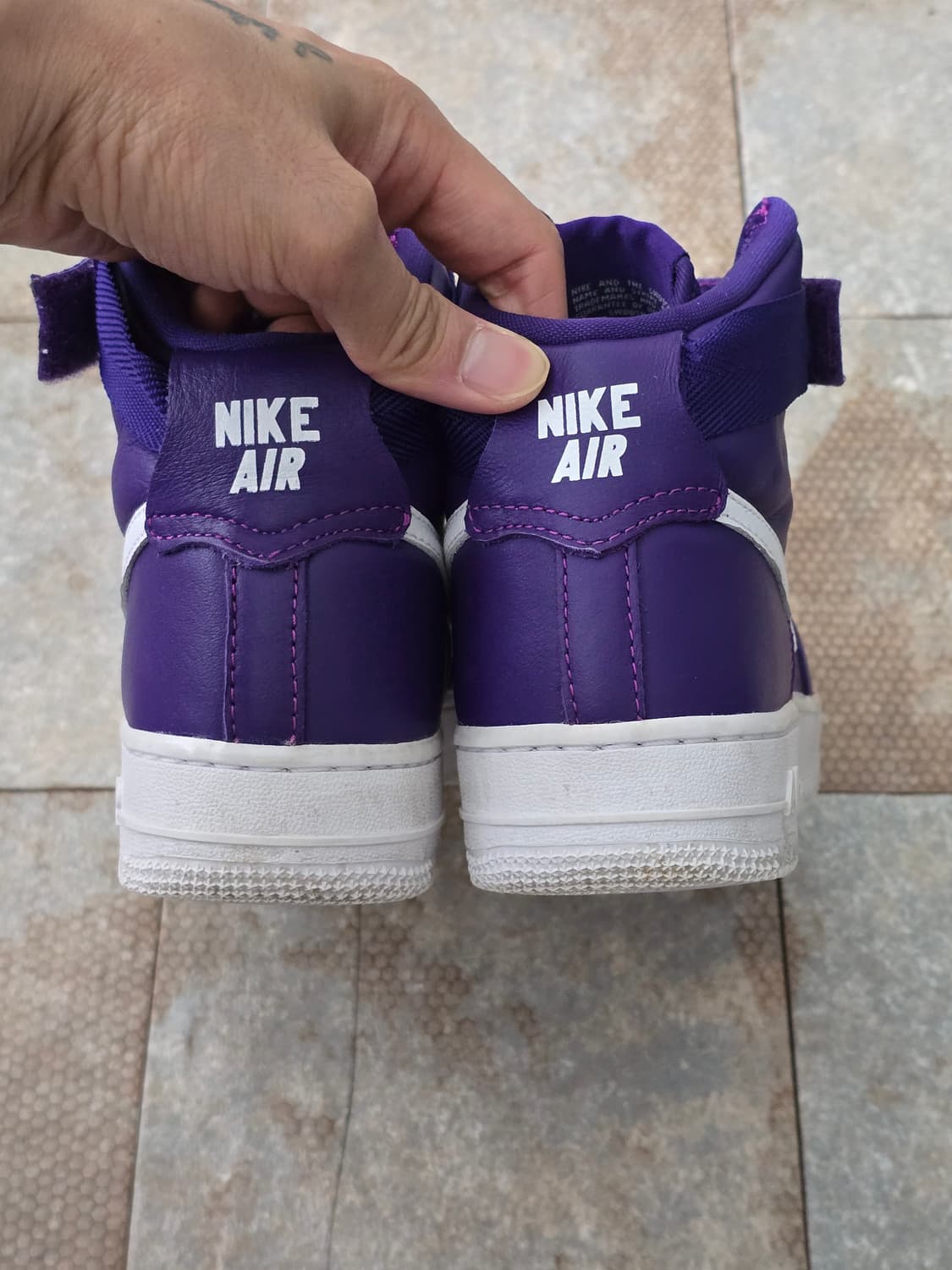 (240)나이키 에어포스 1 하이 보흰  상품이미지9