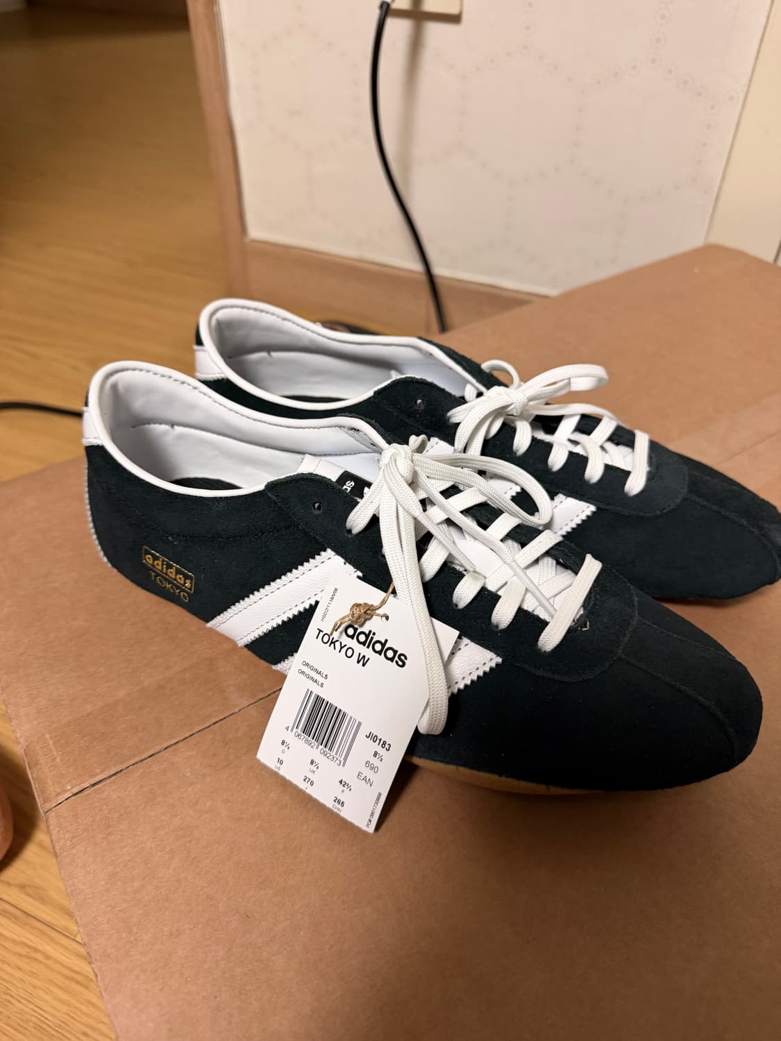 아디다스 도쿄 블랙 270 새상품 판매 상품이미지1