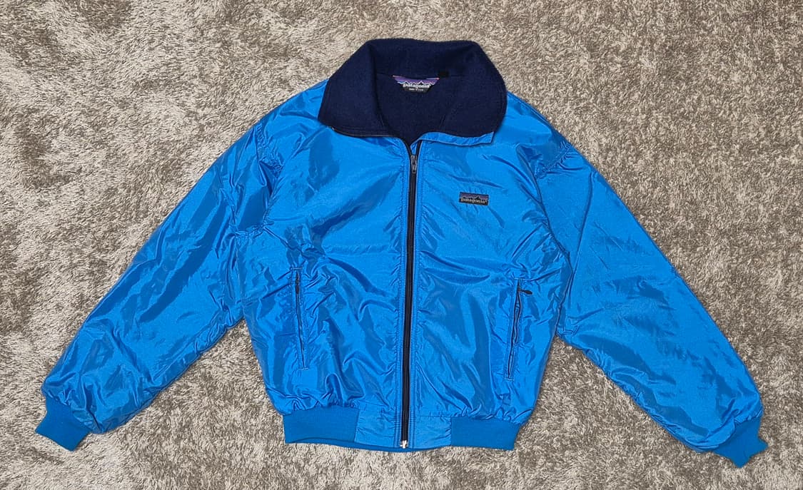80s 파타고니아 쉘드 신칠라 봄버 자켓(웜업 자켓) 상품이미지1