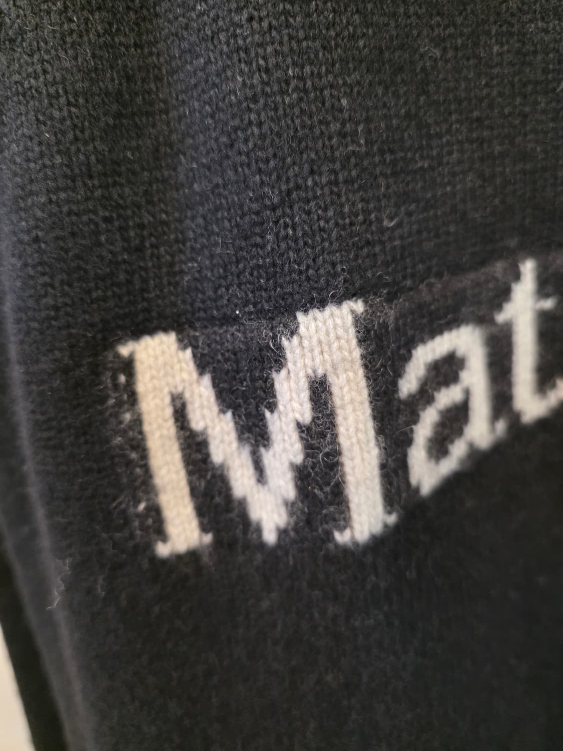 마뗑킴  스펠 포인트  니트 집업 인 가디건 상품이미지6