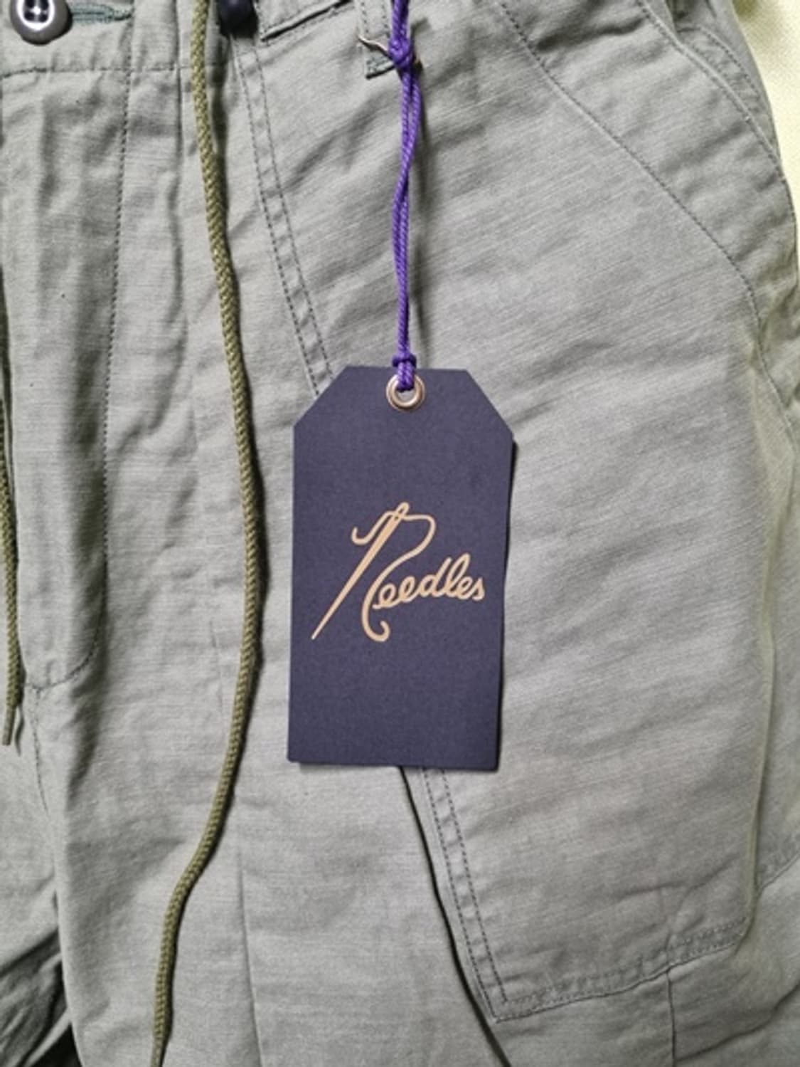 Needles 니들스 / HD 퍼티그 팬츠 카키 / M 상품이미지3