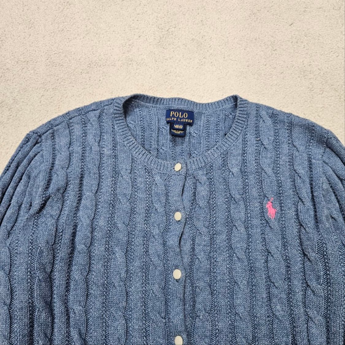 폴로 랄프 로렌 신형 케이블 가디건 L12-14 상품이미지3