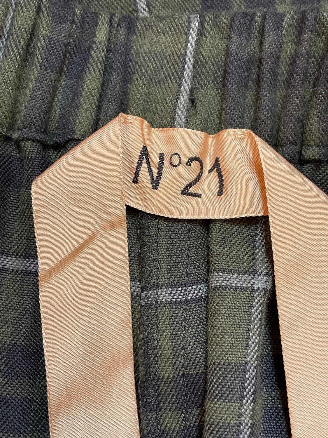 N21 체크 팬츠 42 상품이미지7
